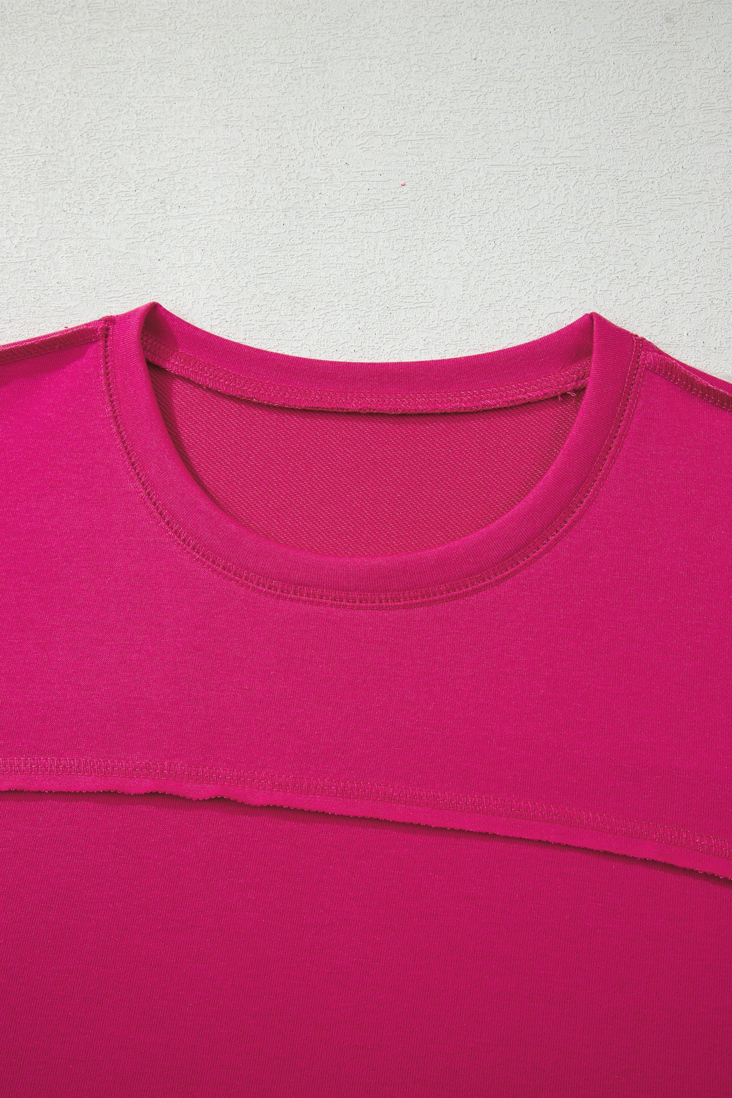 Racing Red Drop Shoulder Boxy Tee and Barrel Pants Set