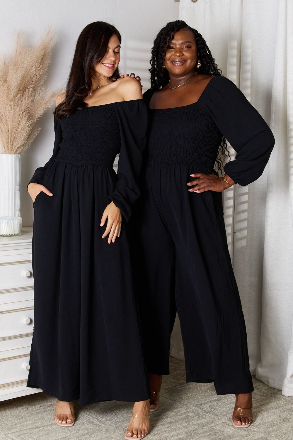 Adele Long Sleeve Jumpsuit